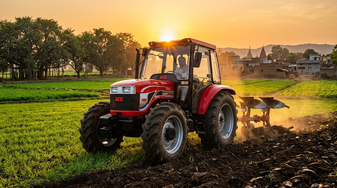 ACE Tractor in Indian Field
